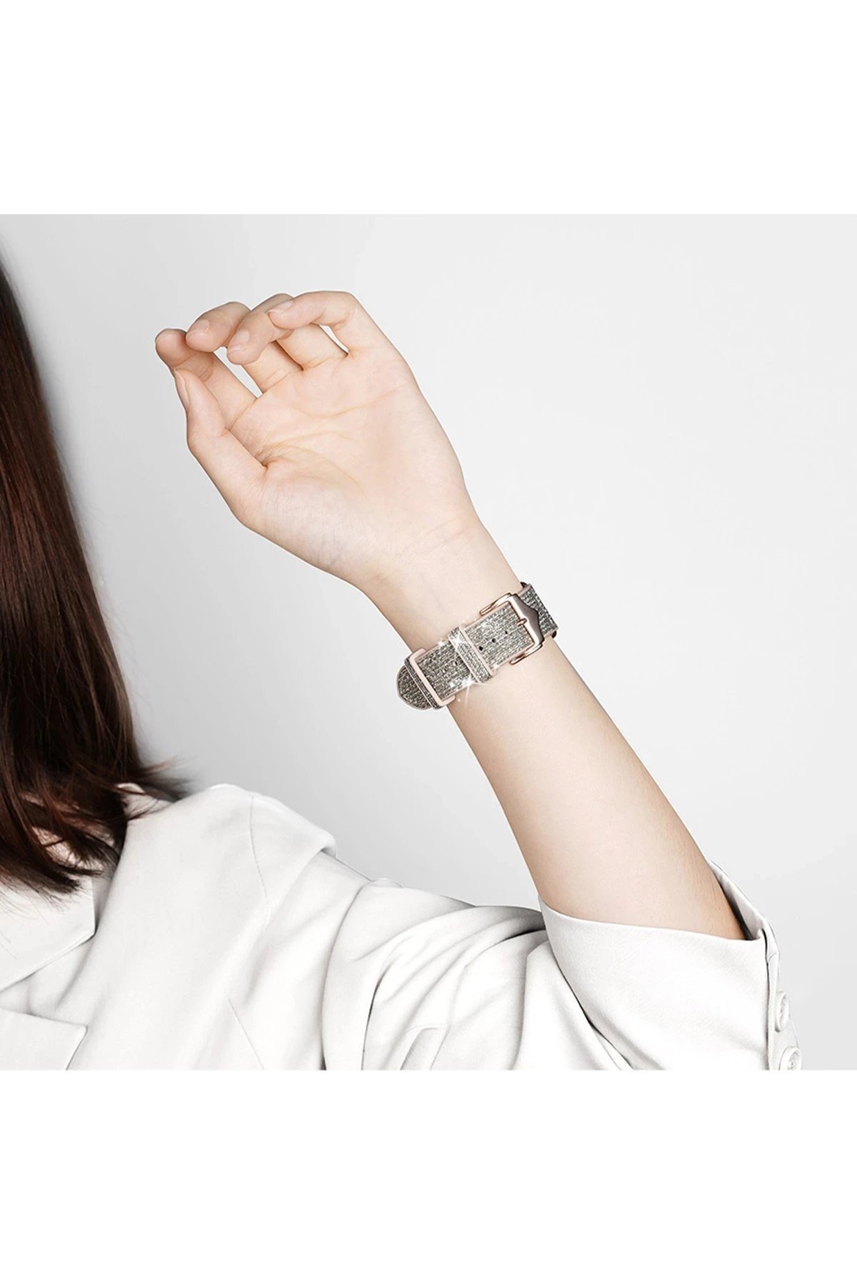 Watch 45mm Blink Kordon - Beyaz-(5796) - Görsel 3