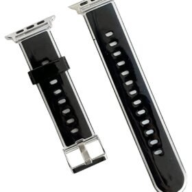 Watch 45mm Jelly Silikon Kordon - Siyah-(5796)