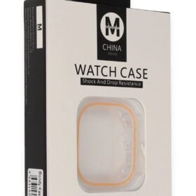 Watch 45mm Bondy Kasa Koruyucu - Turuncu-(5796)