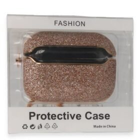 Airpods Pro 2 (2.nesil) Spell Simli Kılıf - Rose Gold-(5796)