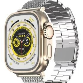 Apple Watch 42mm Ascend Metal Kordon - Gümüş-(5796)