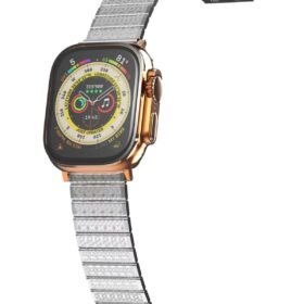 Apple Watch 38mm Made Metal Kordon - Gümüş-(5796)