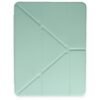 iPad Pro 12.9 (2021) Kılıf Kalemlikli Mars Tablet Kılıfı - Açık Yeşil-(5796)