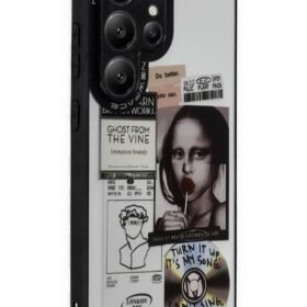 Samsung Galaxy S23 Ultra Kılıf Mirror Desenli Kapak - Mirror - 2-(5796)