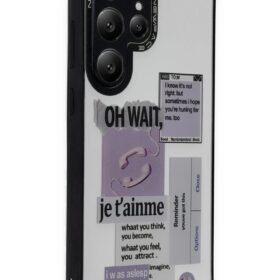 Samsung Galaxy S23 Ultra Kılıf Mirror Desenli Kapak - Mirror - 4-(5796)