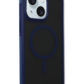 iPhone 15 Toras Airbag Magsafe Kapak - Lacivert-(5796)