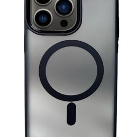 iPhone 13 Pro Max Solid Magsafe Kapak - Siyah-(5796)