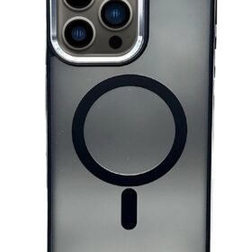 iPhone 14 Pro Solid Magsafe Kapak - Titan Gri-(5796)