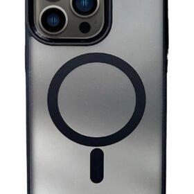 iPhone 14 Pro Max Solid Magsafe Kapak - Siyah-(5796)