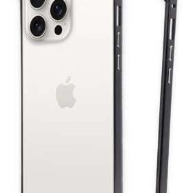 iPhone 14 Pro Land Bumper Koruma Kapak - Siyah-(5796)