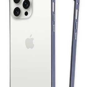 iPhone 14 Pro Max Land Bumper Koruma Kapak - Lacivert-(5796)