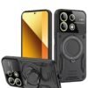Xiaomi Redmi Note 13 4G Kılıf Joy Lens Standlı Kapak - Siyah-(5796)