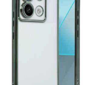 Xiaomi Poco X6 Kılıf Lensli Silikon - Yeşil-(5796)