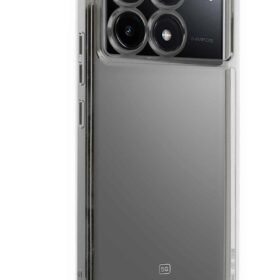Xiaomi Poco X6 Pro Kılıf Lensli Silikon - Gümüş-(5796)