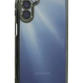 Samsung Galaxy A55 5G Kılıf Lensli Silikon - Yeşil-(5796)