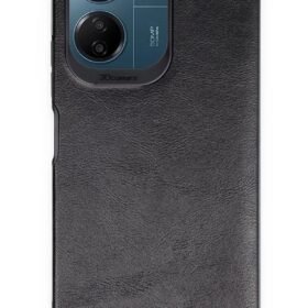Xiaomi Redmi 13C Kılıf Loop Deri Silikon - Siyah-(5796)