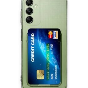 Samsung Galaxy A35 5G Kılıf Kart Şeffaf Silikon - Şeffaf-(5796)