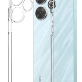 Xiaomi Redmi 13 4G Kılıf Kart Şeffaf Silikon - Şeffaf-(5796)