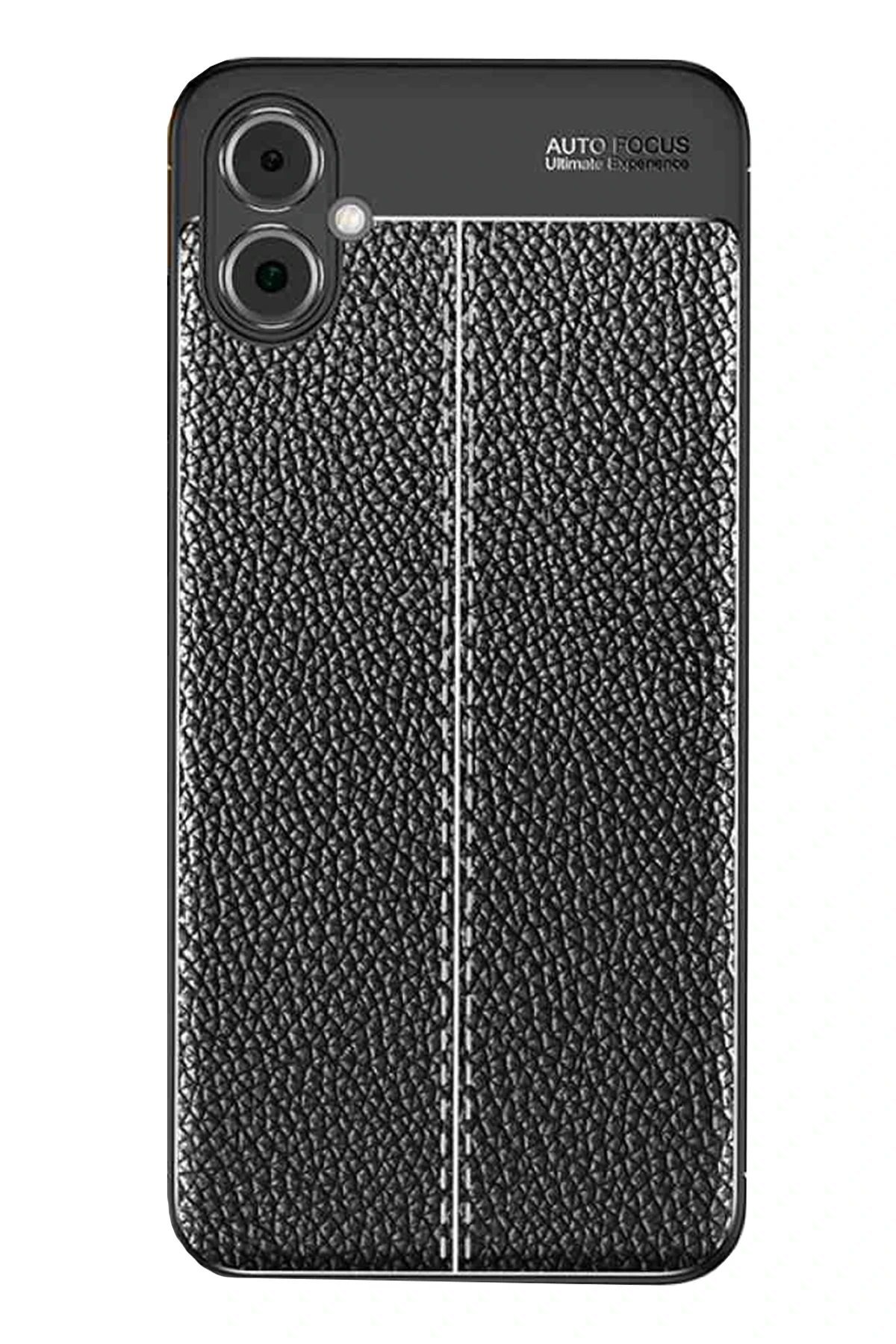 Samsung Galaxy A05 Kılıf Auto Focus Kapak - Siyah-(5796)