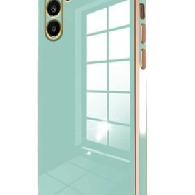 Samsung Galaxy A25 5G Kılıf Volet Silikon - Açık Yeşil-(5796)