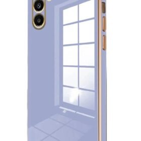 Samsung Galaxy A55 5G Kılıf Volet Silikon - Mavi-(5796)