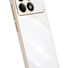 Xiaomi Poco X6 Pro Kılıf Volet Silikon - Beyaz-(5796)