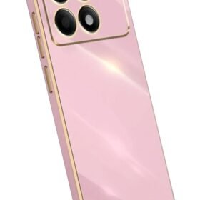 Xiaomi Poco X6 Pro Kılıf Volet Silikon - Pembe-(5796)