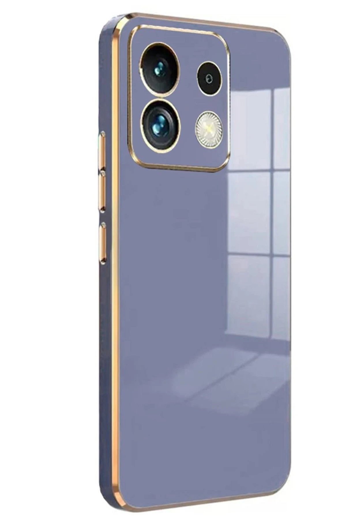 Xiaomi Redmi Note 13 4G Kılıf Volet Silikon - Mavi-(5796)