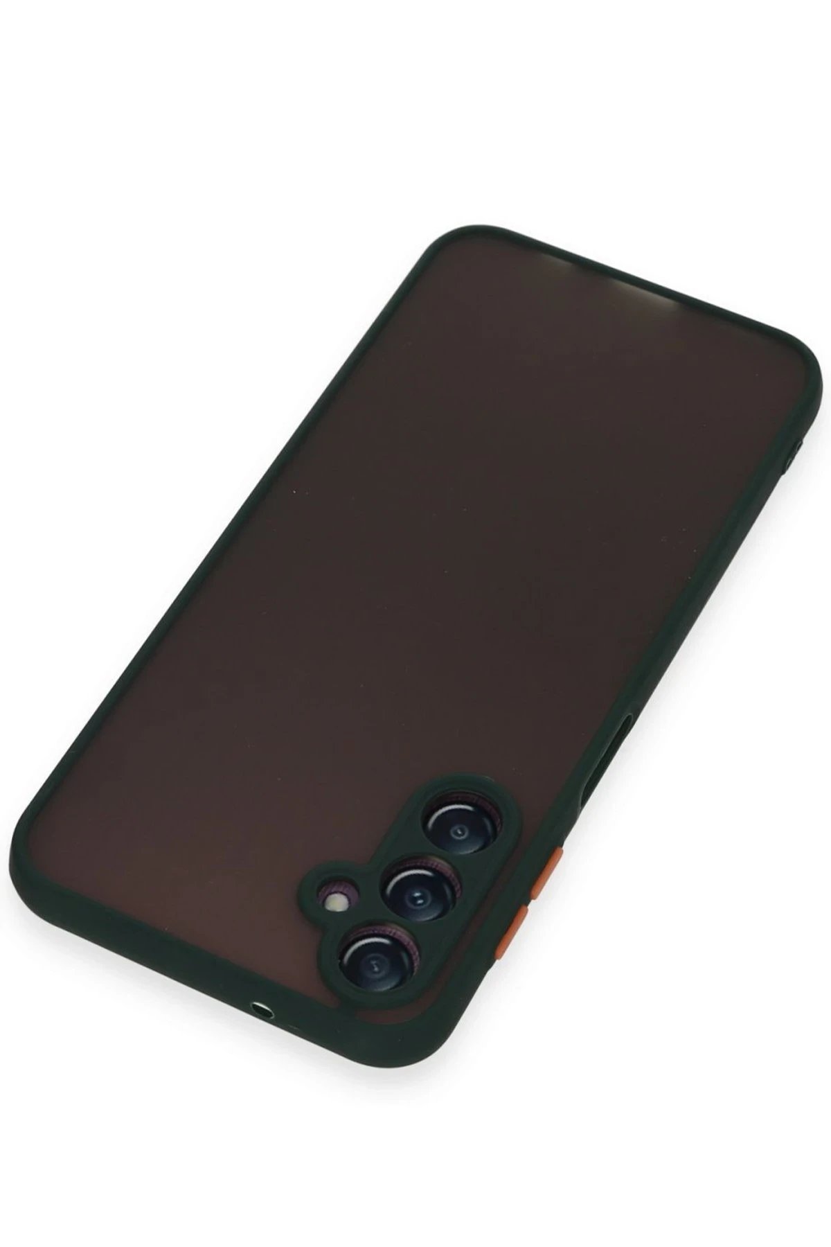 Samsung Galaxy A25 5G Kılıf Montreal Silikon Kapak - Yeşil-(5796) - Görsel 3