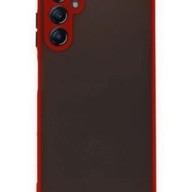 Samsung Galaxy A25 5G Kılıf Montreal Silikon Kapak - Kırmızı-(5796)