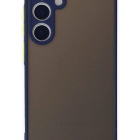 Samsung Galaxy S24 Kılıf Montreal Silikon Kapak - Lacivert-(5796)