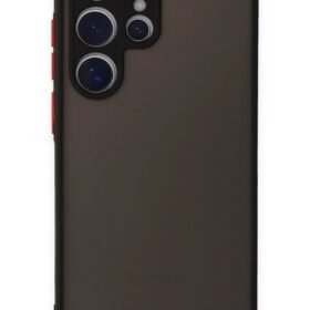 Samsung Galaxy S24 Ultra Kılıf Montreal Silikon Kapak - Siyah-(5796)