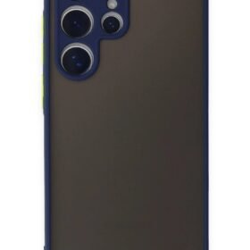 Samsung Galaxy S24 Ultra Kılıf Montreal Silikon Kapak - Lacivert-(5796)