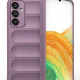 Samsung Galaxy A15 4G Kılıf Optimum Silikon - Mor-(5796)