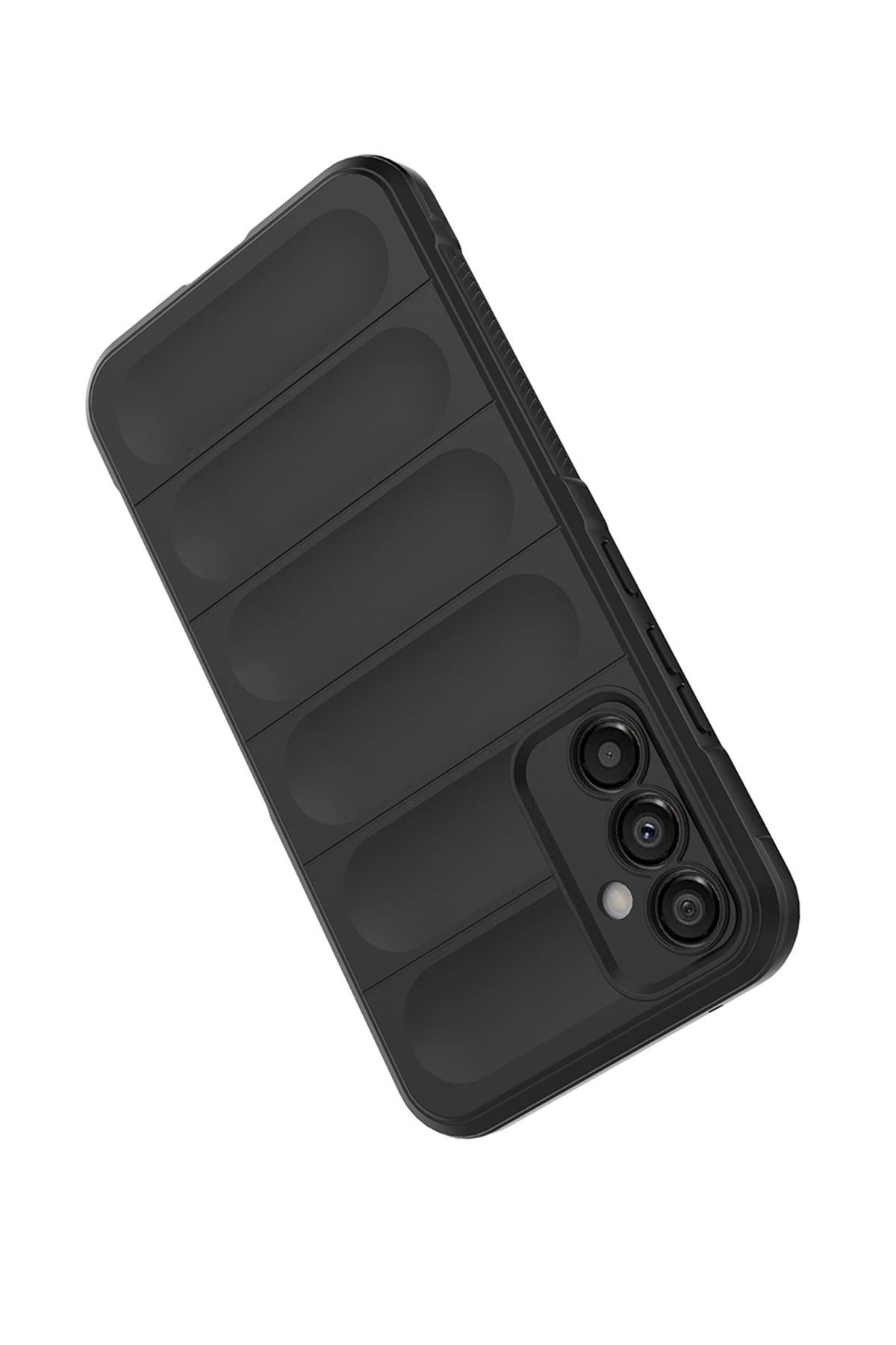 Samsung Galaxy A25 5G Kılıf Optimum Silikon - Siyah-(5796) - Görsel 5