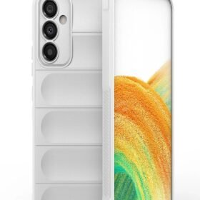 Samsung Galaxy A25 5G Kılıf Optimum Silikon - Krem-(5796)