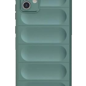 Samsung Galaxy A05 Kılıf Optimum Silikon - Koyu Yeşil-(5796)