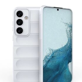 Samsung Galaxy S24 Kılıf Optimum Silikon - Krem-(5796)