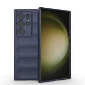 Samsung Galaxy S24 Ultra Kılıf Optimum Silikon - Lacivert-(5796)