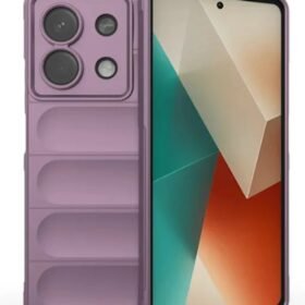 Xiaomi Poco X6 Kılıf Optimum Silikon - Mor-(5796)