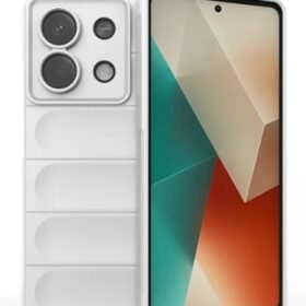 Xiaomi Poco X6 Kılıf Optimum Silikon - Krem-(5796)