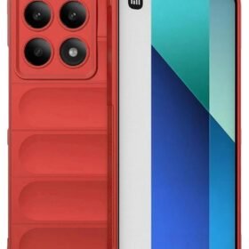 Xiaomi Poco X6 Pro Kılıf Optimum Silikon - Kırmızı-(5796)