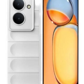 Xiaomi Redmi 13C Kılıf Optimum Silikon - Krem-(5796)