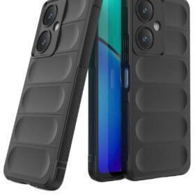 Vivo Y27 Kılıf Optimum Silikon - Siyah-(5796)