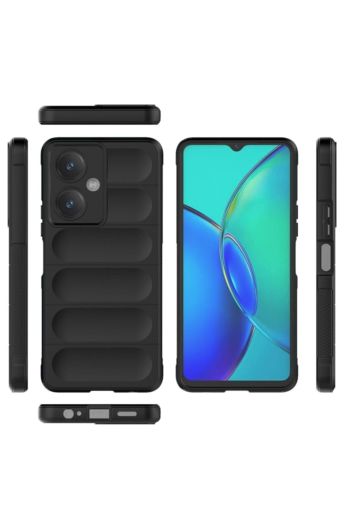 Vivo Y27 Kılıf Optimum Silikon - Mor-(5796) - Görsel 2