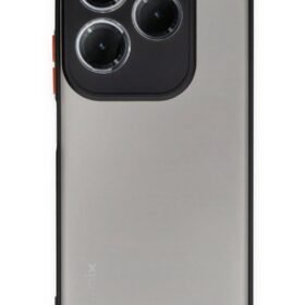 İnfinix Hot 40 Pro Kılıf Montreal Silikon Kapak - Siyah-(5796)