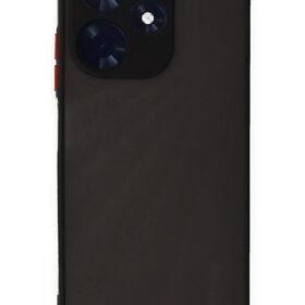 İnfinix Hot 30 4G Kılıf Montreal Silikon Kapak - Siyah-(5796)