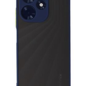 İnfinix Hot 30 4G Kılıf Montreal Silikon Kapak - Lacivert-(5796)