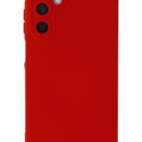 Samsung Galaxy A25 5G Kılıf Nano içi Kadife Silikon - Kırmızı-(5796)