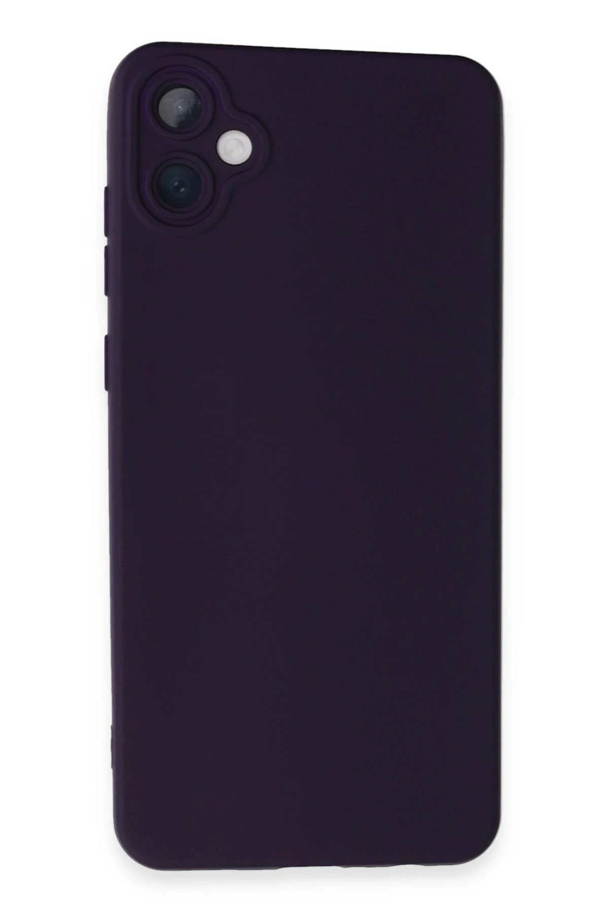 Samsung Galaxy A05 Kılıf Nano içi Kadife Silikon - Mor-(5796)